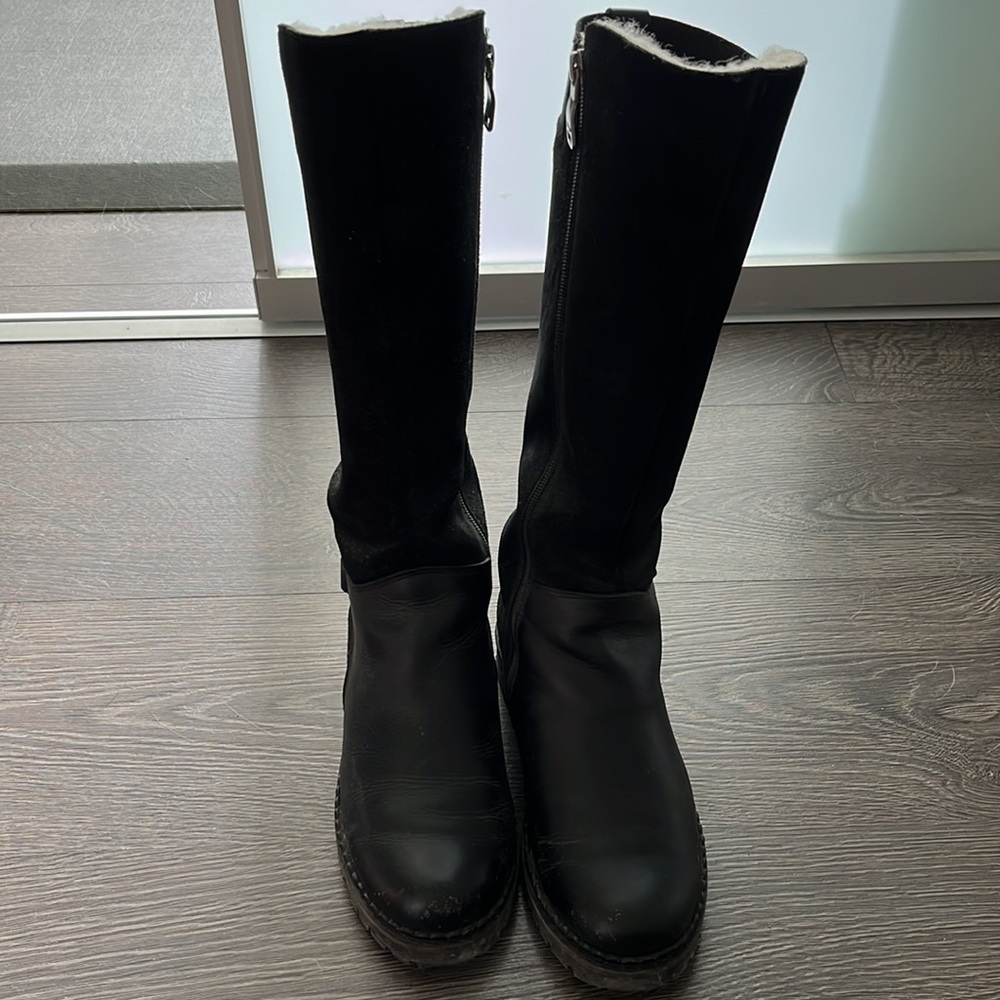 Pajar leather and suede winter boots - Picture 2 of 10